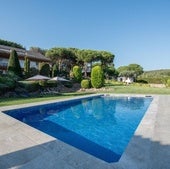 Una de las piscinas que se alquilan por horas en la plataforma Cocopool.