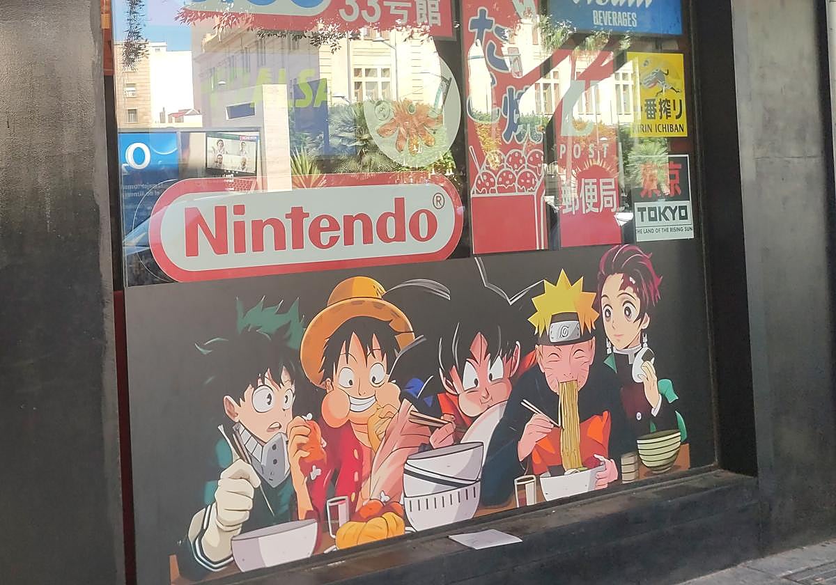 Así será la fachada de Buga Ramen en Almería.