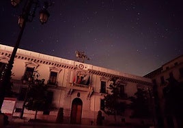 El Ayuntamiento de Granada el lunes 28 de abril, día del apagón.