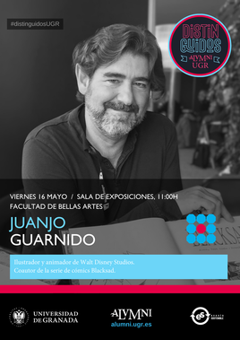 Juanjo Guarnido, protagonista del ciclo Distinguidos Alumni UGR