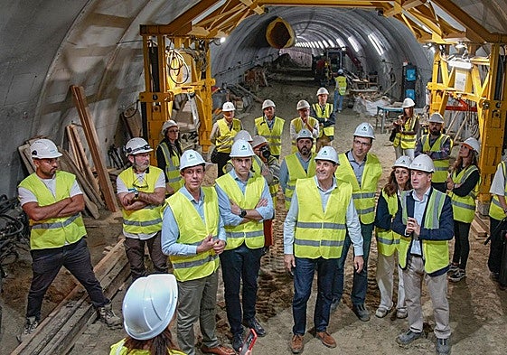 Las obras del AVE en Almería alcanzan ya el 85% de ejecución