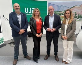José Eugenio Gutiérrez, Mª Victoria López, Eva Mª Murgado y José Luis Hidalgo.