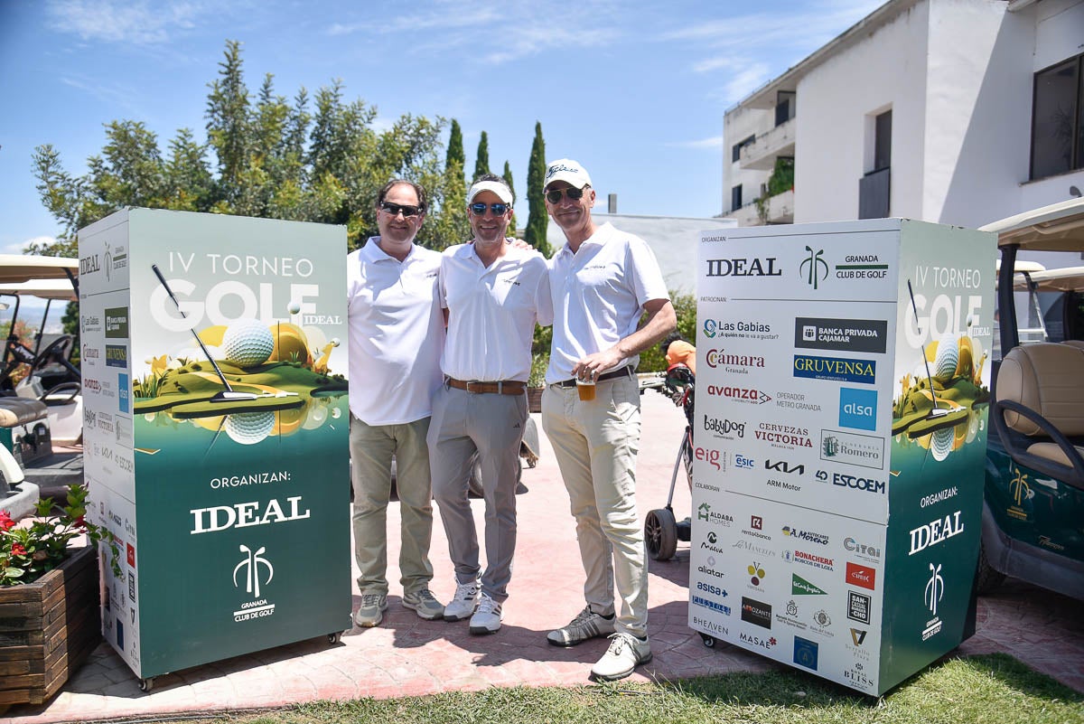 Ambiente y premiados del IV Torneo de Golf IDEAL