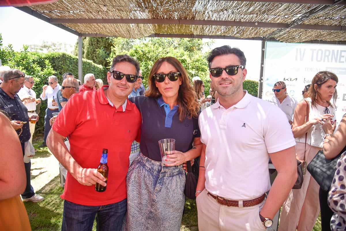 Ambiente y premiados del IV Torneo de Golf IDEAL