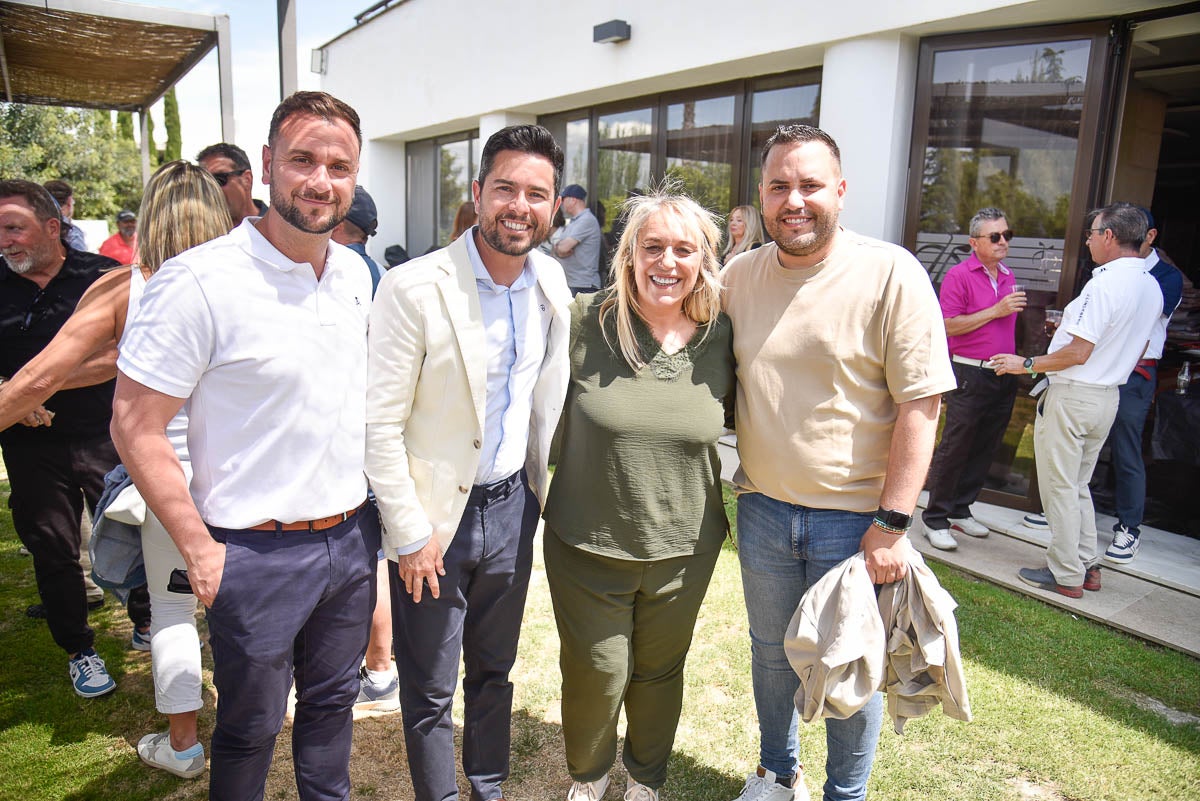 Ambiente y premiados del IV Torneo de Golf IDEAL
