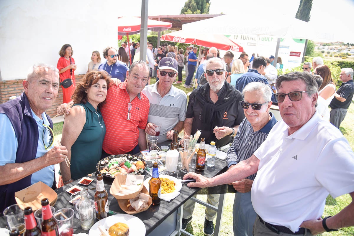 Ambiente y premiados del IV Torneo de Golf IDEAL