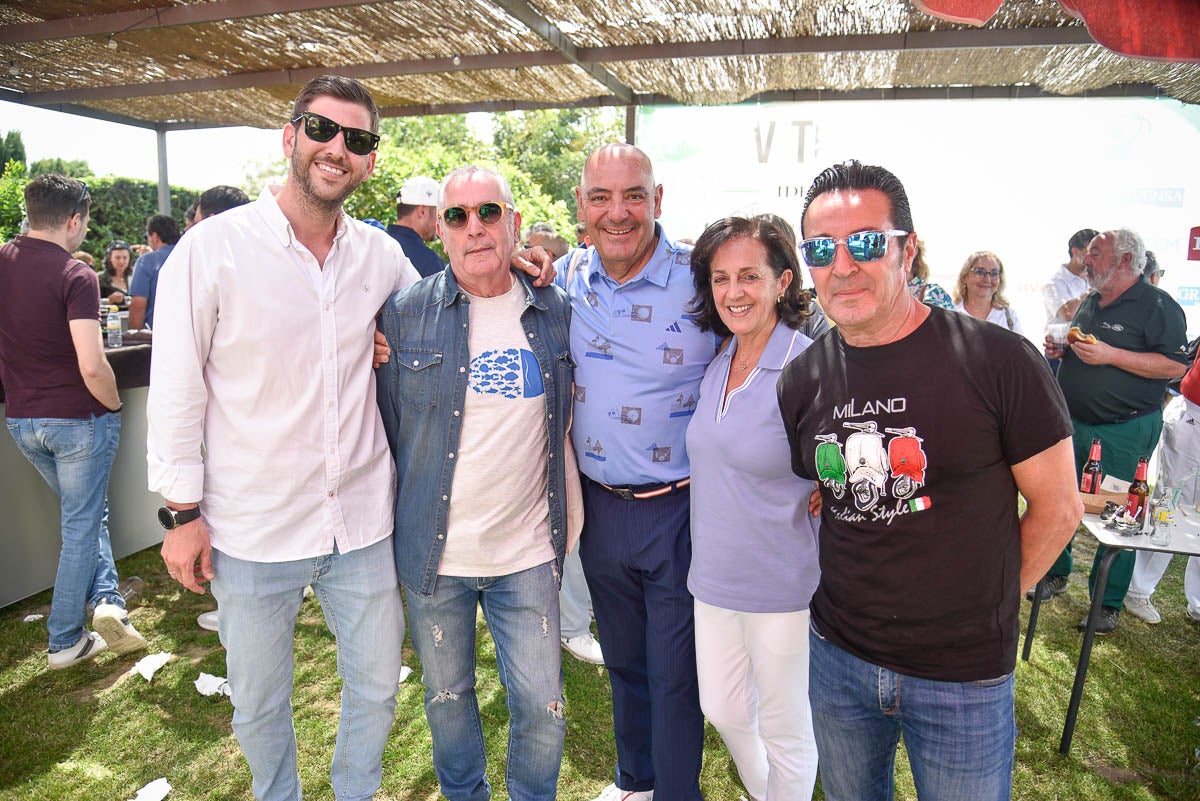 Ambiente y premiados del IV Torneo de Golf IDEAL