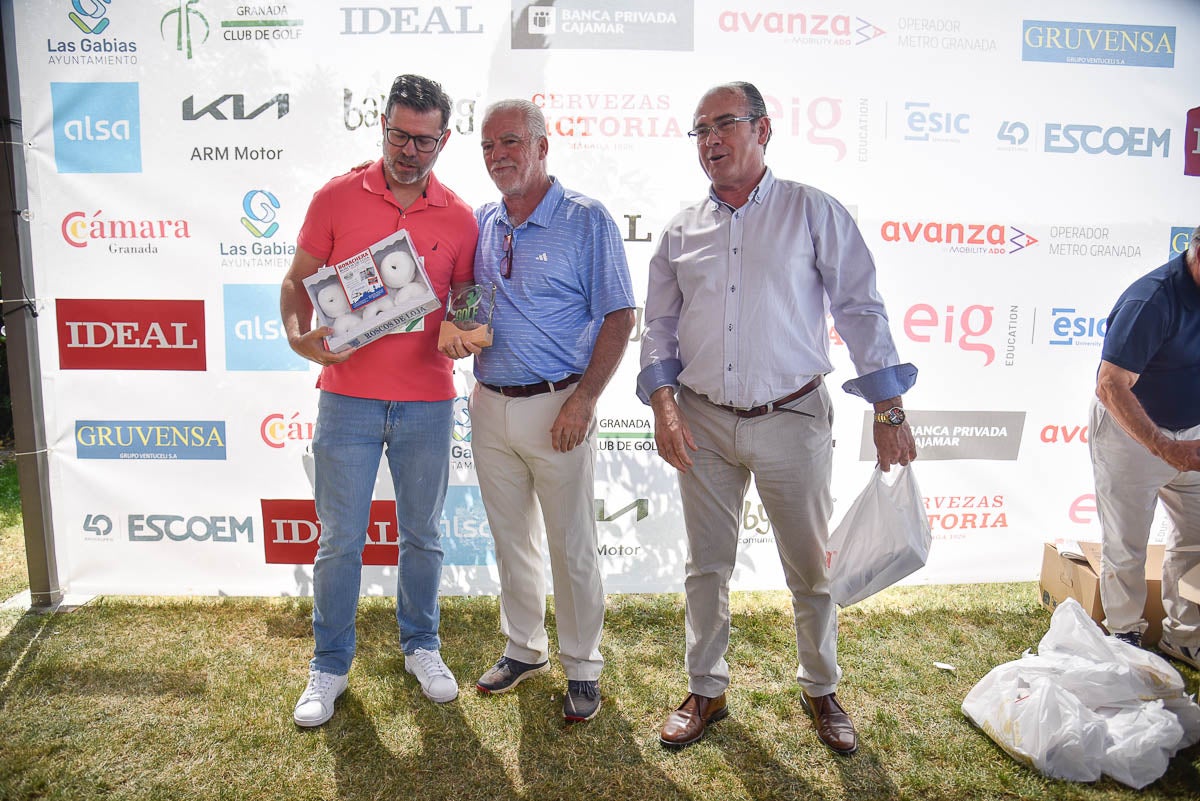 Ambiente y premiados del IV Torneo de Golf IDEAL