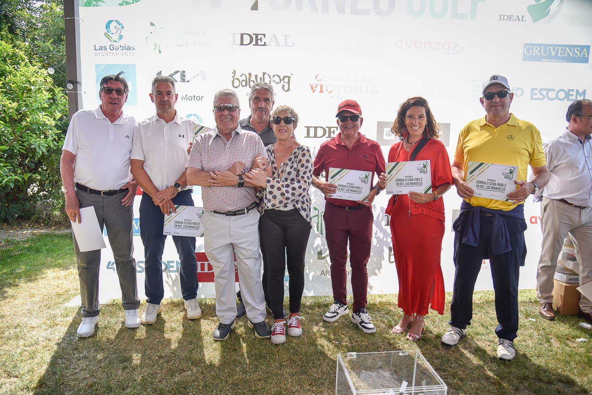 Ambiente y premiados del IV Torneo de Golf IDEAL