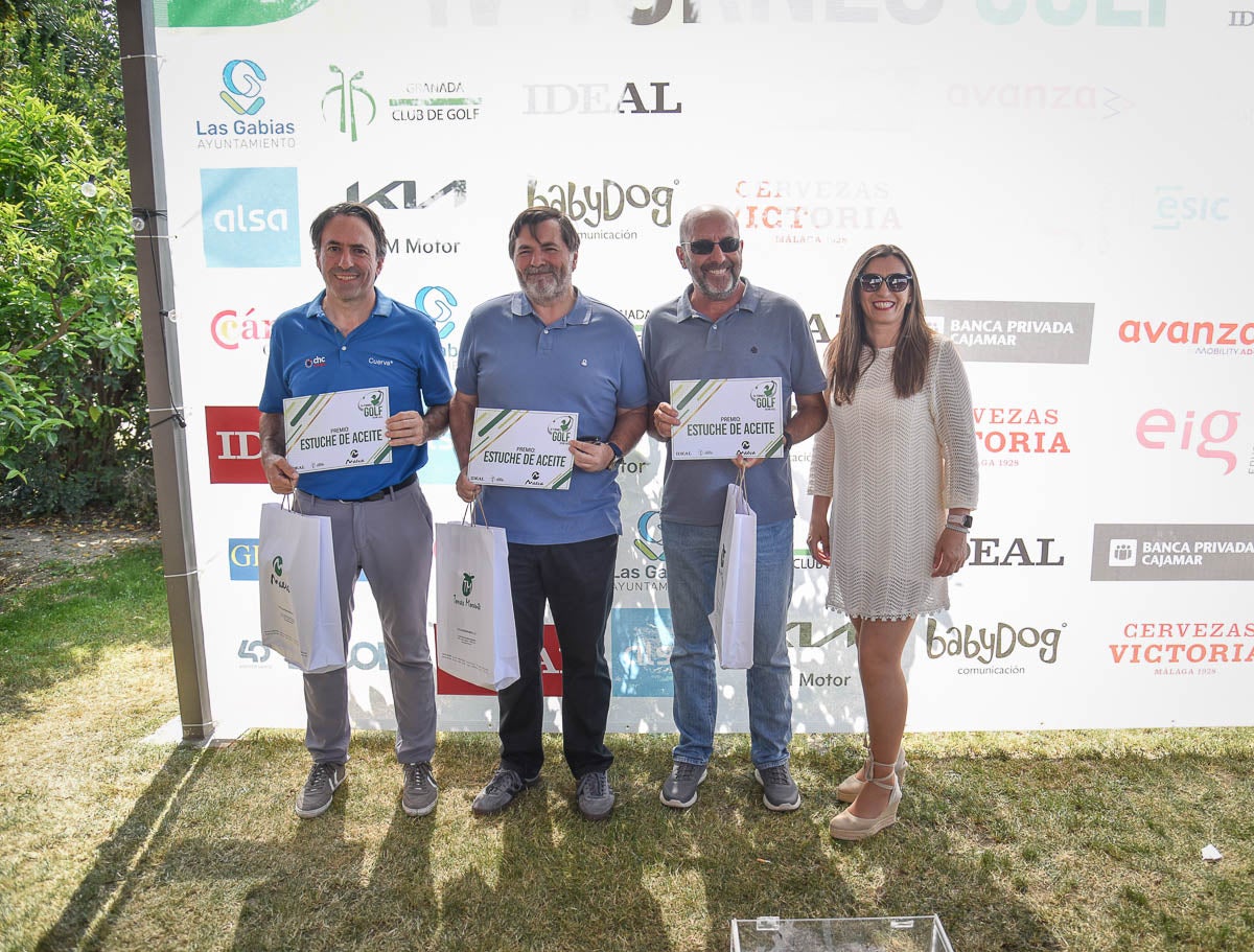 Ambiente y premiados del IV Torneo de Golf IDEAL