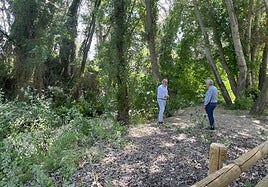 Visita técnica de Epassa Los Cañones con la presencia del edil Francisco Lechuga.