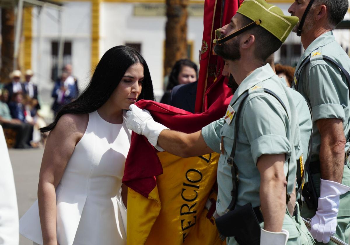 De españa a almería para jurar lealtad a la bandera | ideal