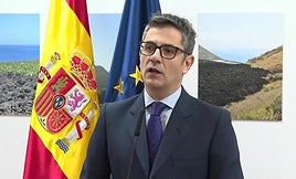 El ministro Félix Bolaños en una imagen de archivo.