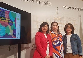 Francisca Medina, Franma Ruiz y Eva Funes.