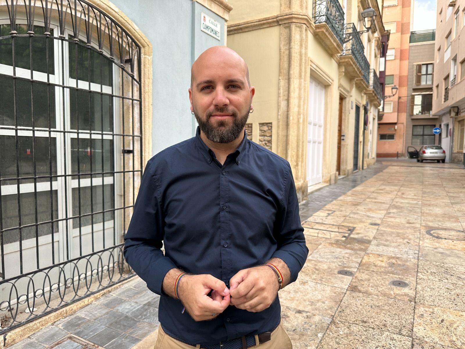 Juan Francisco Colomina, secretario general de la Agrupación del PSOE de Almería.