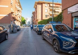 Calle Pintor el Greco, donde ocurrió el suceso.