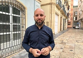 Juan Francisco Colomina, secretario general de la Agrupación del PSOE de Almería.