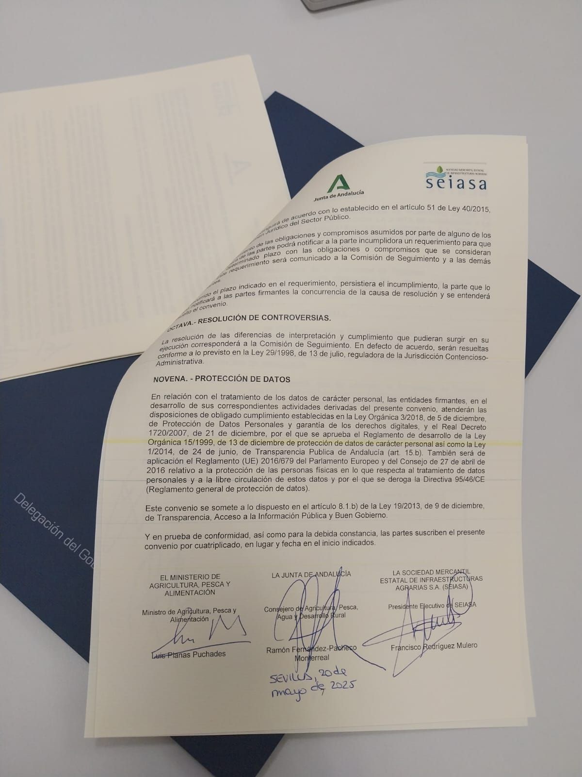La Junta pone en marcha el Plan RegadíA para modernizar los regadíos tras la firma del acuerdo con Madrid | Ideal