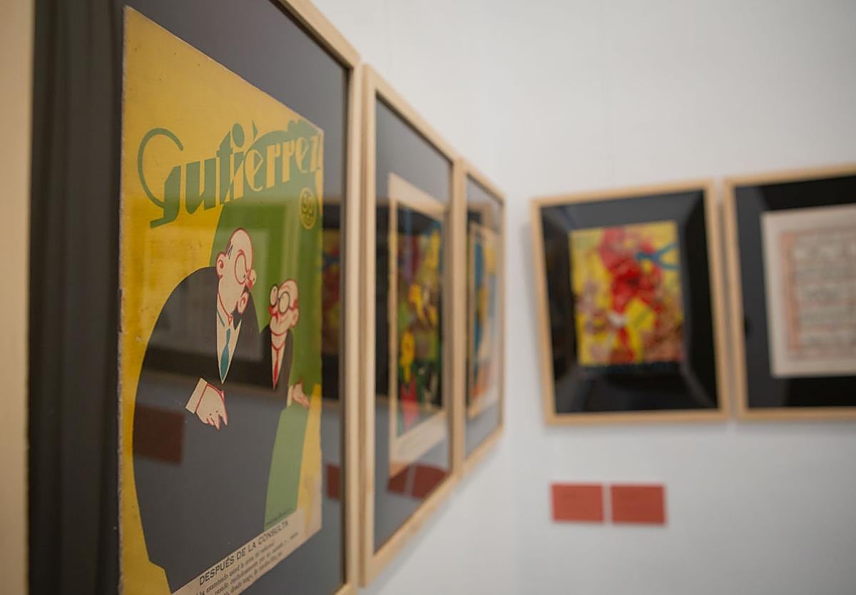 Imagen principal - Obras expuestas. 