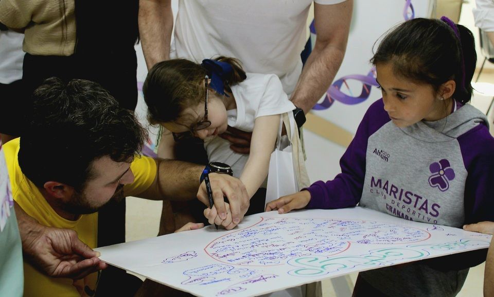 La imágenes de una carrera por &#039;la sonrisa de Elenita&#039;