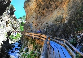 El Caminito del Rey granadino: un sendero más accesible y gratuito en el norte de la provincia.