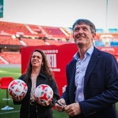 Pacheta, durante su presentación.