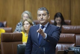 El consejero de Presidencia, Interior, Diálogo Social y Simplificación administrativa, Antonio Sanz.