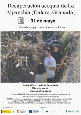 Recuperar una acequia para reabrir caminos de agua: historia y vida en el Altiplano de Granada