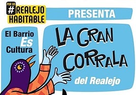 Cartel de la jornada cultural La Gran Corrala del Realejo.