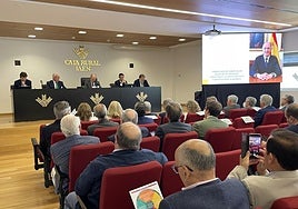 intervención de Juan Núñez al inicio de la asamblea.