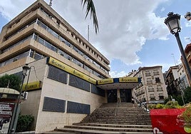El edificio de Correos, en la plaza de los Jardinillos, en una imagen de archivo.