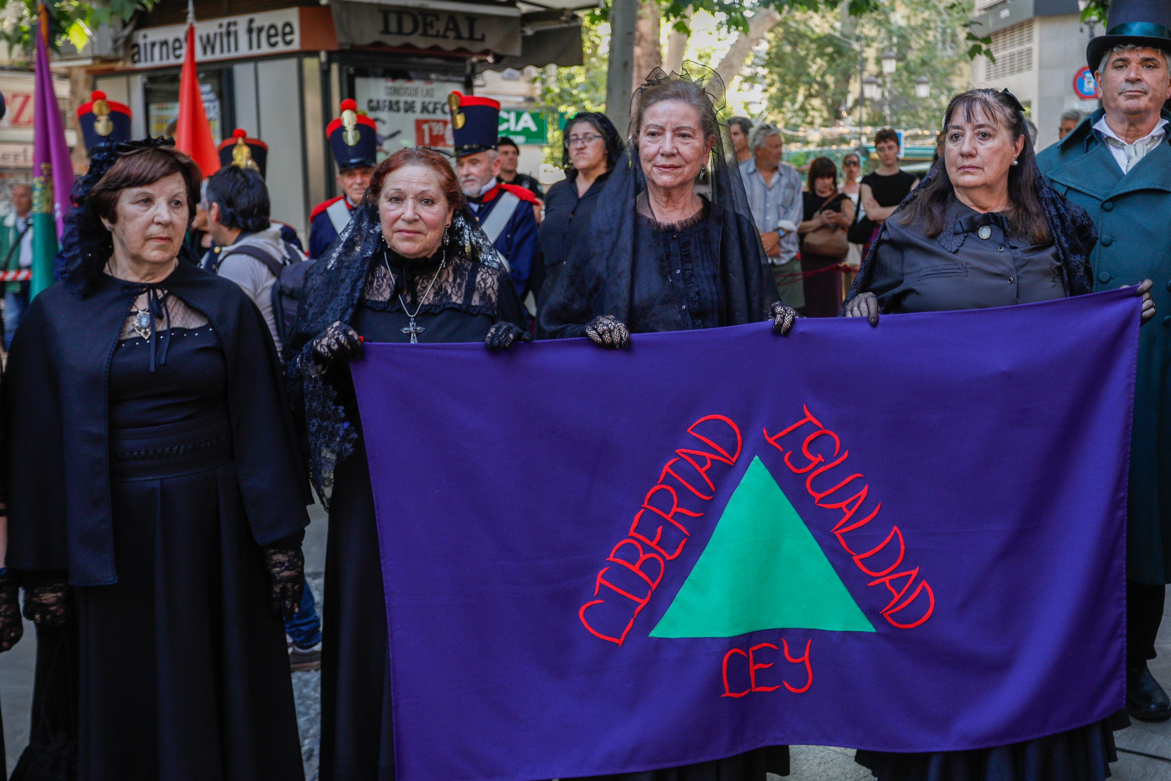 Las imágenes del acto conmemorativo del Día de Mariana Pineda