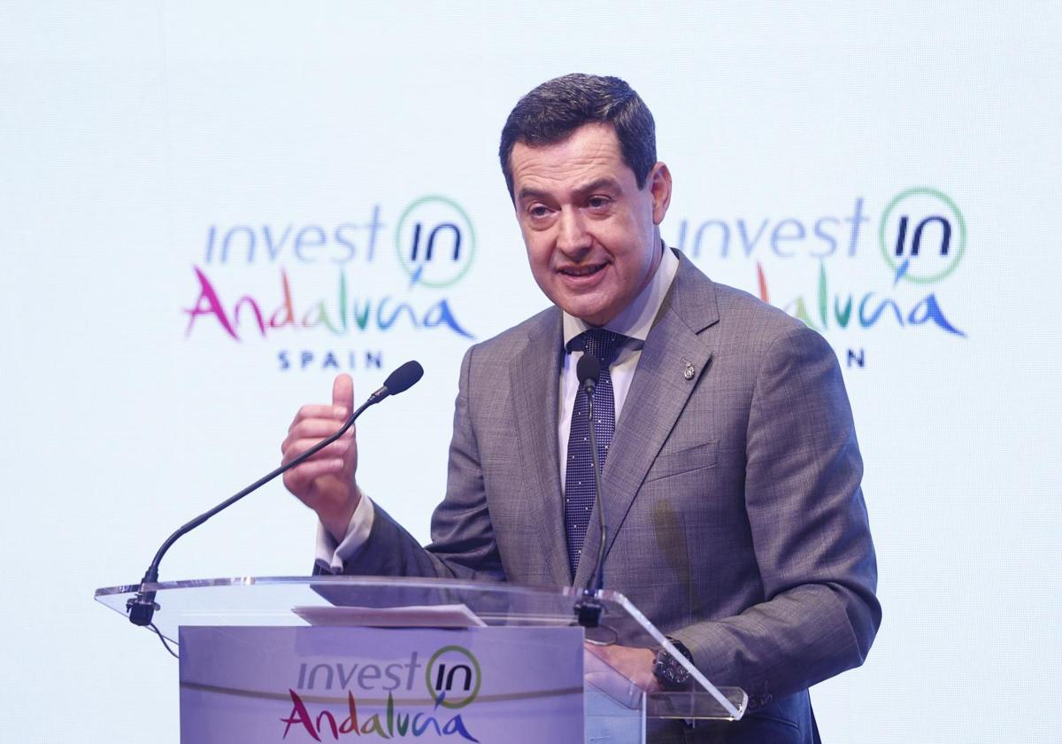 Juanma moreno ofrece la confianza como el principal activo de andalucía ante los inversores | ideal