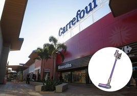 Carrefour hunde el precio de la aspiradora más famosa de Dyson