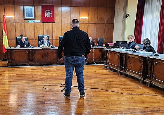 Juicio en la sala de vistas de la Audiencia de Jaén.