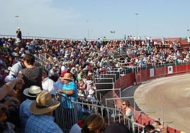 Último festejo celebrado en Campohermoso.