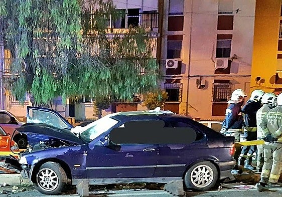 Estado en el que quedó el coche siniestrado