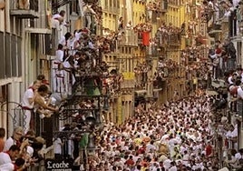 Los Sanfermines congregan a personas de todas partes del mundo.