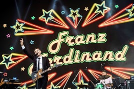 Alex Kapranos, cantante de Franz Ferdinand.