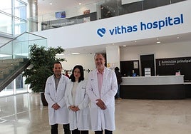 Rafael Mayorgas, Patricia Martínez y José Vigaray