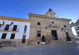 Fachada del Ayuntamiento de Porcuna.