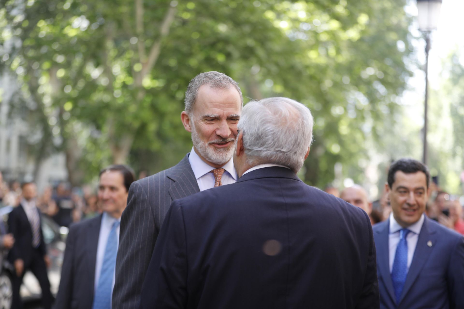 Así ha sido la visita del Rey a Granada