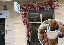 Fachada de Garden Boba.