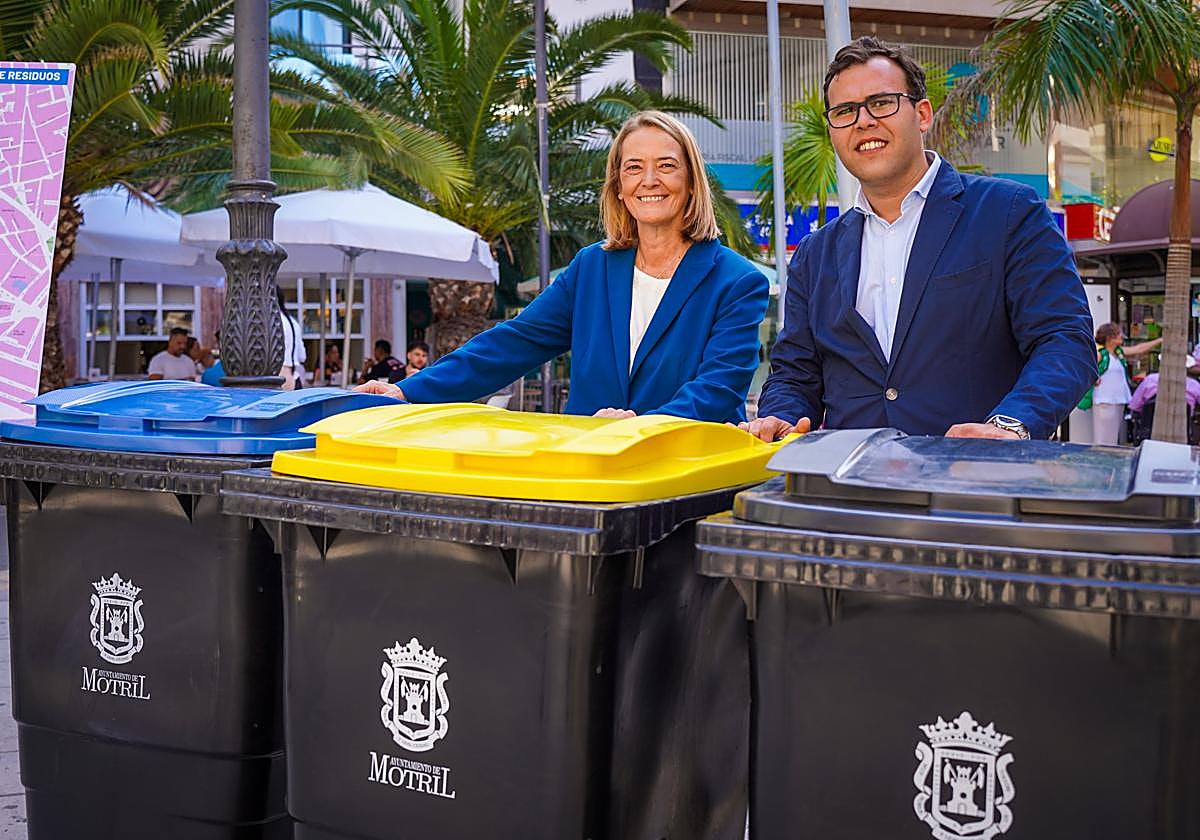 Nuevo sistema de recogida de basura en Motril.