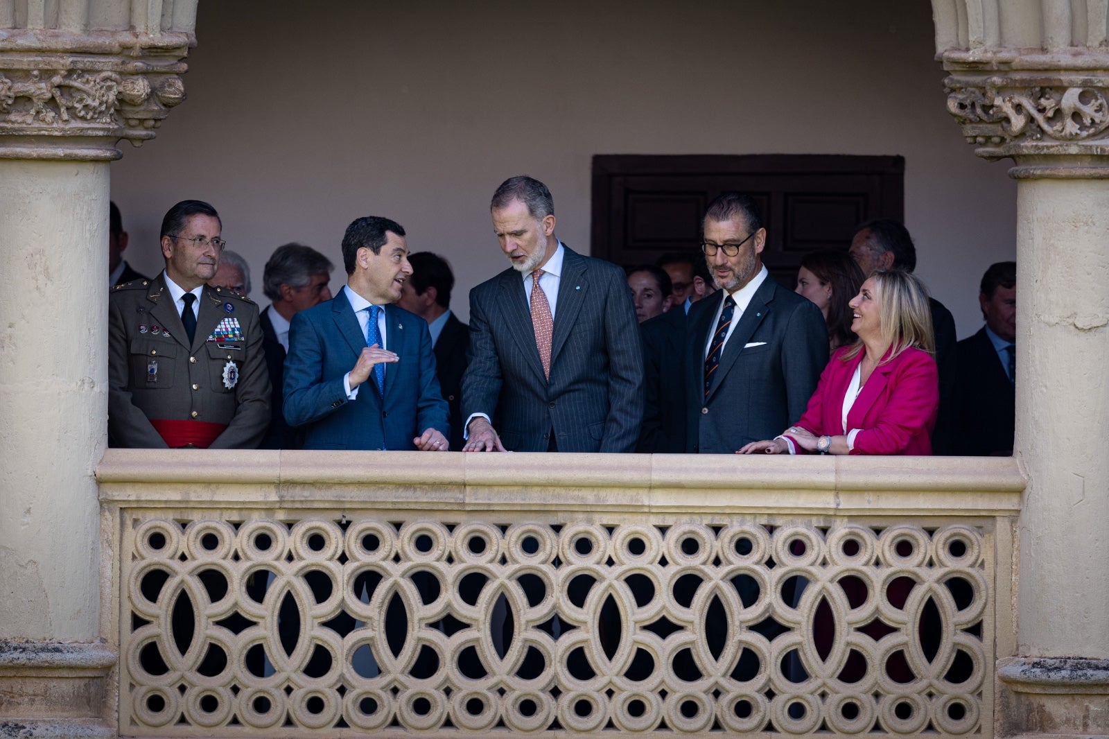 Así ha sido la visita del Rey a Granada