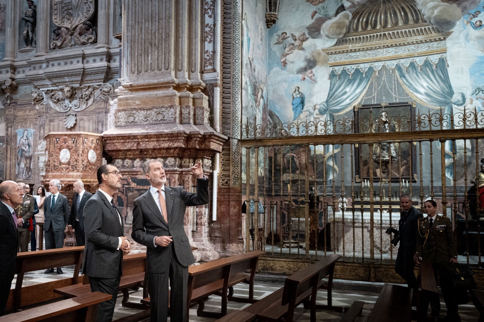Así ha sido la visita del Rey a Granada