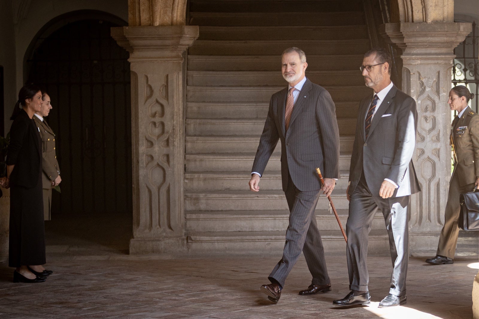Así ha sido la visita del Rey a Granada