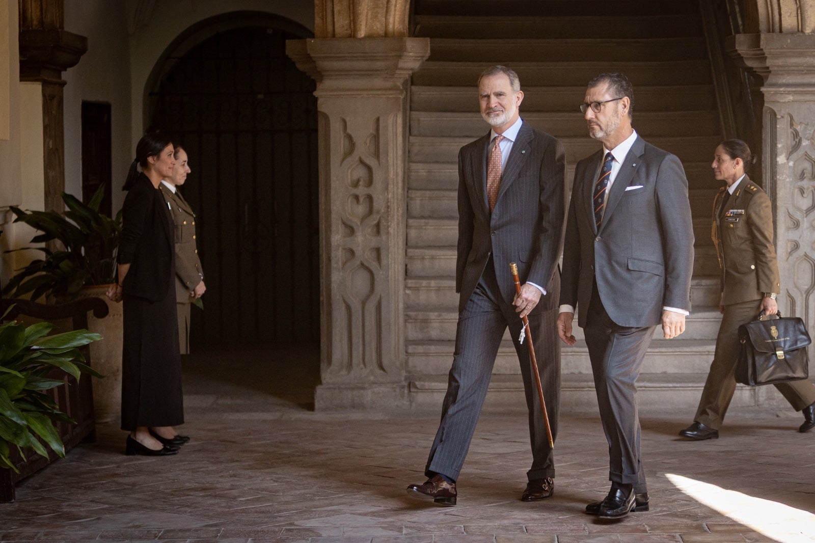 Así ha sido la visita del Rey a Granada