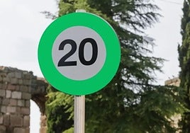 Nueva señal de tráfico.