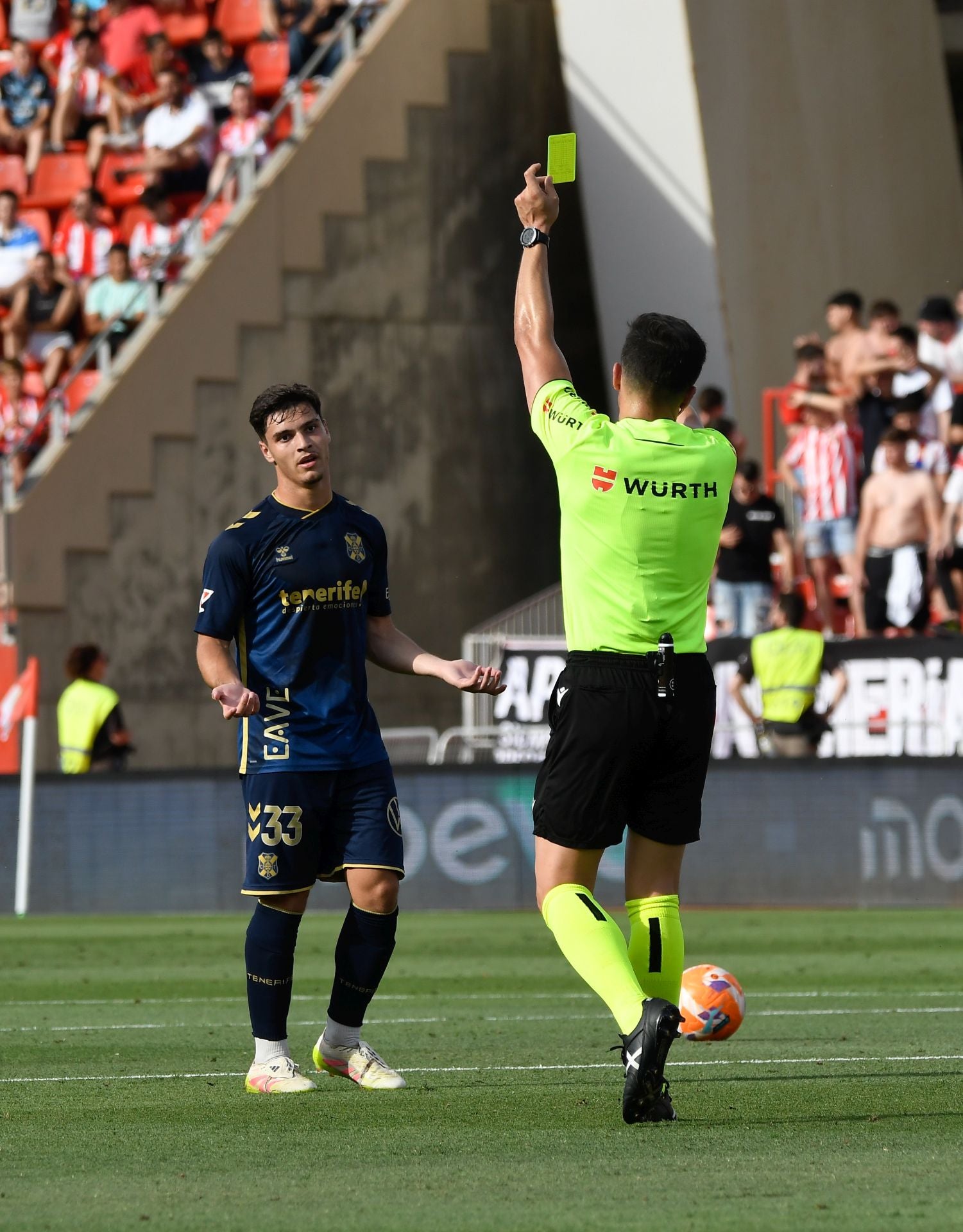 El Almería, control y clase